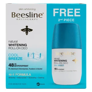 Beesline Roll On Deodorant Cool Breeze 1+1