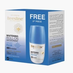Beesline Whitening Roll On Deodorant Sport Pulse 1+1